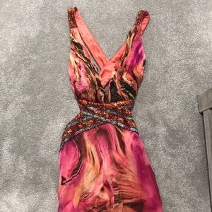 Colorful full length Gown